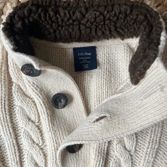 🐑 baby gap cable knit jumpsuit - Picture 2 of 6